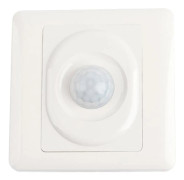 220V Automatisk Infraröd PIR Kroppsrörelsesensor Väggmonterad LED Nattlampa