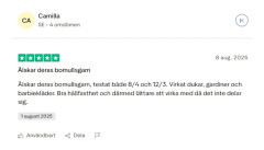 Storpack 10 nystan Merc. 8/4 Virkgarn 200 gr. Oblekt