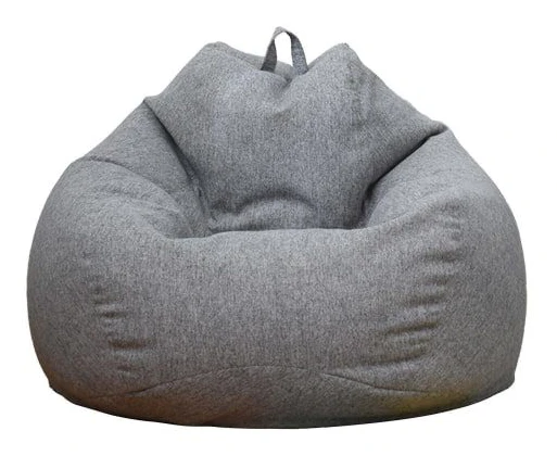 Inomhus Utomhus Vuxna Sittpuff Spelstol Extra Stor Sittpuff Överdrag Grå 500g Gray 500g