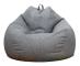 Inomhus Utomhus Vuxna Sittpuff Spelstol Extra Stor Sittpuff Överdrag Grå 500g Gray 500g