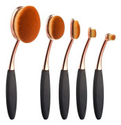 Oval Foundation Borste 5 st Tandborstformad