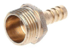 Mässing Hane/hona Gänga 1/2\" Bsp Till 8mm Barb Slangkoppling Anslutning Pagodfog Yttre tråd[CO]