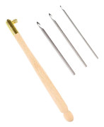 Broderikrok med 3 nålar 1,0 mm/1,0 mm/1,2 mm Brodering DXGHC[PL]