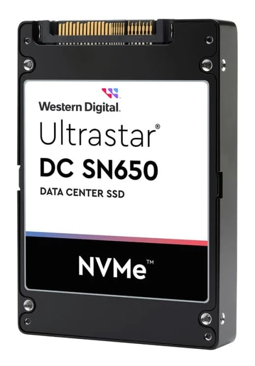 WD Ultrastar DC SN650 WUS5EA1A1ESP5E3 - SSD - 15.36 TB - U.3 PCIe 4.0 (NVMe)