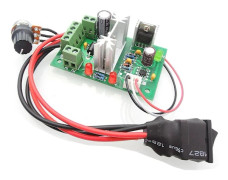6V 12V 24V 10A PWM DC Motor Hastighetsregulator Dubbelsidig CW CCW Regulator Strömbrytare