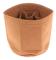 Kosmetikväska Mode Handväska Bucket Bag Filt Liner Handväska Brun