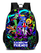 Rainbow Friends Ryggsäck Skolväskor Reseryggsäckar Gåvor