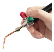 Metall Mikro Brännare Svetsverktyg Kit Mini Gas Liten Brännare Syre Acetylen Propan Svetsning Lödnings-N