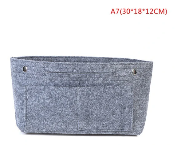Handväska Organizer Väska Handväska Insats Väska för Kvinnor A7(30*18*12CM)