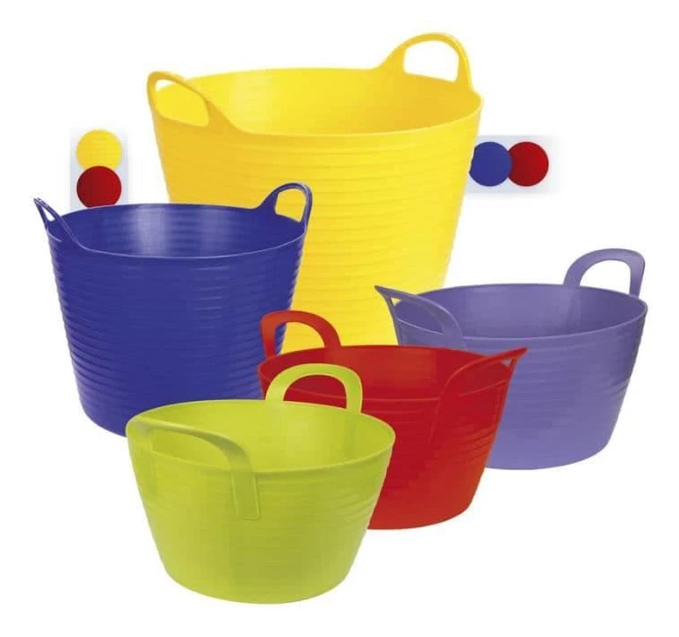 Flexibel korg "FlexBag" röd, 60 l