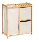 5five - hylla "tidy box" med bruna bambukorgar 66x33,3cm