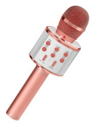 Karaokemikrofon med högtalare och Bluetooth Roséguld【pl】