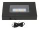 LED-ljusstativ bas USB-driven multimod olika färger svart ABS rektangulär ljusdisplay bas för glaslåda