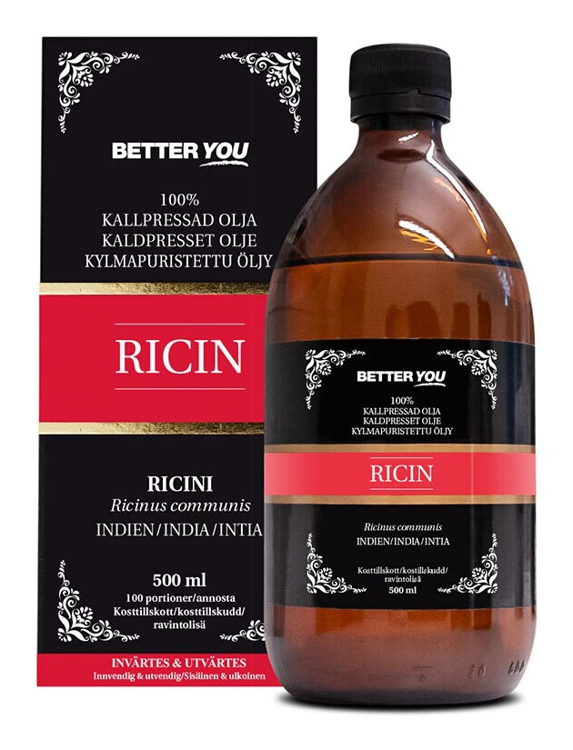 Ricinolja EKO Kallpressad
