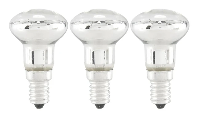 Ersättningslampa för lavalampa E14 R39 30W skruvlampa klar reflektor spotlight lava glödlampa transparent 3st transparent