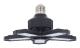 LED-garagelampa Fällbar Garage Taklampa E27 20W 1500LM 5 Blad Lager Workshop Ljus 85‑265V