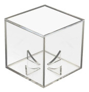 Akryl Baseball Display Box Tennisboll Transparent Fodral för Souvenir Förvaringsbox Hållare UV-skydd Dammtät