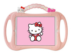 Fodral för iPad 2/3/4 Regnbågshandtag Surfplatta Hello KT Cat\" Tecknad Melodi Silikon
