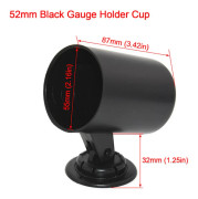 AD 2 \" 52mm Digital Boostmätare 7 Färg LED Bil Turbo Boost Mätare 0-30PSI Mätare Med Sensor Passar För Universal 12V Racingbil