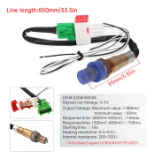 En 52mm Luft/Bränsleförhållande Mätare Digital Pilvisning Med Lambda Sond Syre O2 Sensor High-end Bilmätare Passar för 12V Bil 234-4209