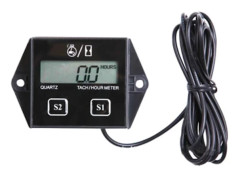För Moto Marin Motorsåg Cykel Båt Digital Motorvarvräknare Timräknare Vattentät Varvräknare Mätare Motor RPM LCD-Display