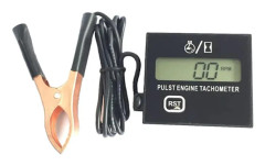 2/4-takts bensin digital motorvarvräknare induktionspuls tach meter motor mätare vattentät med batteri för motorsåg gräsklippare