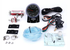 Dynoracing 60MM Bil Turbo Boost Mätare 30PSI + Justerbar Turbo Boost Controller Kit 1-30PSI I-KUPÉ Bilmätare