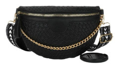 Damkedja Fanny Pack Midjeväska SVART