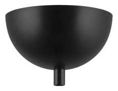 Globen Lighting Rund takkopp, svart