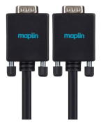 Maplin - MAPCDB02-015 - Premiumkabel för VGA D-Sub hane till VGA D-Sub hane 1,5m