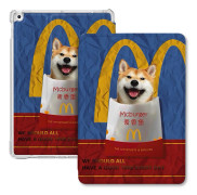 Fodral för iPad 2017/2018 9.7\" Bakre Airbag M Shiba Inu Enkel Silkesstruktur Bokfodral