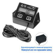 Nyaste Digital Motor Varvräknare Timräknare Induktiv Display För Motorcykel Motor Marin motorsåg pit bike Båt