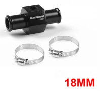 Dynoracing Svart Vattentemperaturmätare Radiator Temperatur Vattentemperatur Kopplingsrör Sensor 18MM 20MM 22MM 24MM Slangadapter