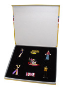 The Beatles Yellow Submarine Band Pin Badge Set (Pack of 7)