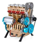 Motormodell Bil Motormodell Kit Dekoration Byggsats-WELLNGS