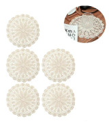 Virka Dukar, 5 st Dukar för Bord Vintage Dukar för Möbler