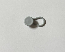 15mm/18mm Byxförlängningsknappar Flexibla Midjeförlängare för Svarta Jeans Byxor Graviditetsbyxor Kjol Förlängningsknapp 15mm grå