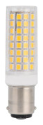 BA15D Lampa Dimbar 360° Belysning 1000 LM 102 LED-lampor för Taklampa med Ljuskrona 220V 12W Varmvit