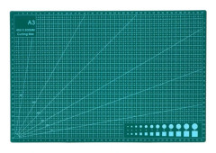 A3 Självläkande Skärmattor - Dubbelsidig Halkfri Yta - Självläkande Kvalitet - Skärmatta för Hantverk, Tyg, Quiltning, Sömnad, Scrapbooking