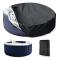 Protective Cover for Pool or Spa, Round Sun Protection for Outdoor Spa, Round Cover for Pool or SpaProtective-210x30cm
