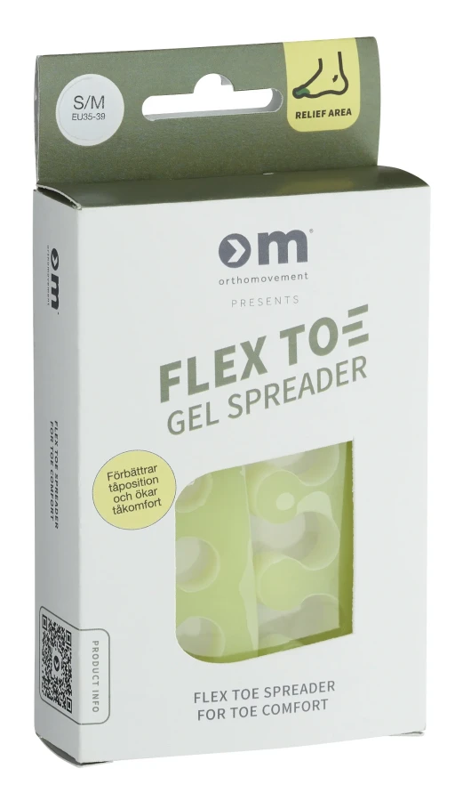 Ortho Movement Flex Toe Gel Spreader 35-40