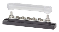 Blue Sea Systems - Kopplingsplint BusBar 10+2 bult Inklskydd (Bulk)
