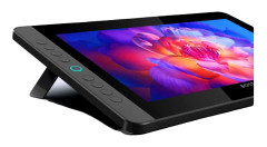 Grafikritplatta, H-IPS LED-skärm, 13,3 tum, 16K trycknivåer, batterifri stylus, 8 anpassningsbara genvägar
