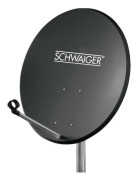 Schwaiger SPI550.1 Parabolantenn 60 cm Reflektormaterial: Stål Antracit