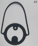 Bärbara kaffekoppar Bärremmar Återanvändbara cover Handsfree A3
