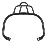 Motorcykelbagagehållare, högkvalitativ stål konstruktion, enkel installation, kompatibel med Vespa, svart