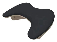 Handkudde, Bärbar Design, Ergonomisk Komfort,Svart