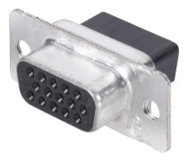 TE Connectivity Amplimite HDP-22 26 Way Cable Mount D-sub Connector Socket