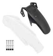Fender Set, Tvådelad Design, Förbättrat Skydd,Vit