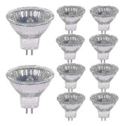 2024 Halogenlampor 20w 12v Gu4 Sockel 2800k Varmvit Dimbar, 10-pack